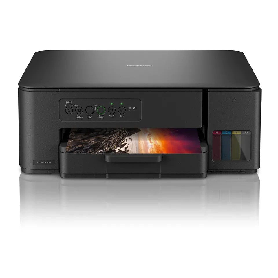 Pisač Brother tintni MFP DCPT430W inkbenefit plus A4, Print/Scan/Copy, wifi, USB, D100 Bk/C/M/Y, 2 + 1 jamstvo