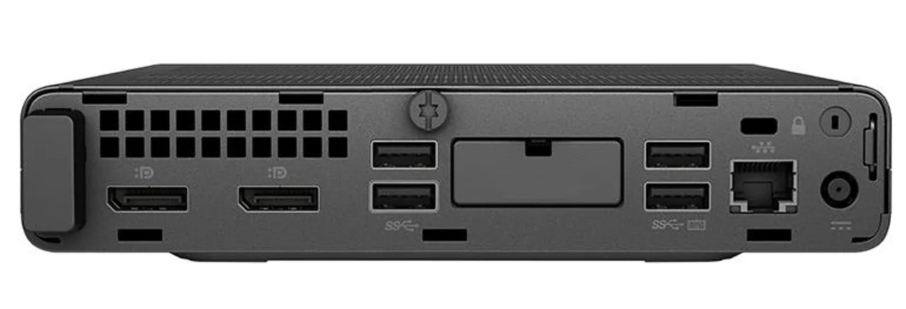 HP EliteDesk 800 G4 DM REFURBISHED i5-8400T 6 x 1,7 GHz do 3,3 GHz 6MB, 1 x 16GB DDR4 SO-DIMM, 256GB nVme SSD, adapter 90W vanjski, Win 11 Pro – jamstvo 1 g. SPOJI > UKLJUČI > KORISTI