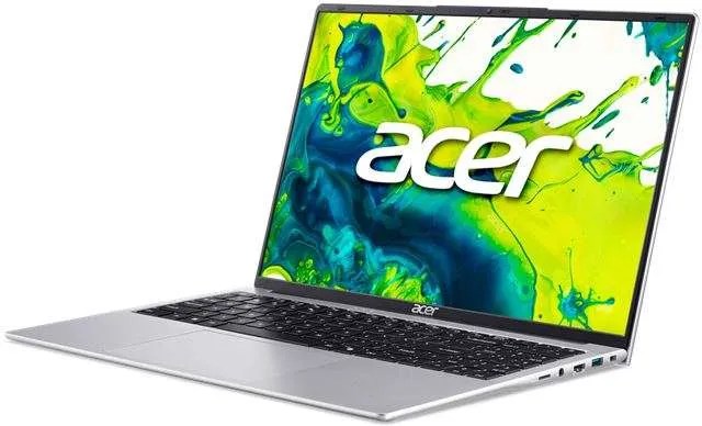 Acer Aspire AL16-54P-52VV NX.DK6EX.003, 16″ FHD+ IPS, Intel Core 5 120U up to 5.0GHz, Core 10, 16GB DDR5, 512GB NVMe SSD, Intel Graphics, WiFi 6, 1.49kg, Silver, DOS, 2 g. Jamstvo laptop, POKLON TORBA I MIŠ!