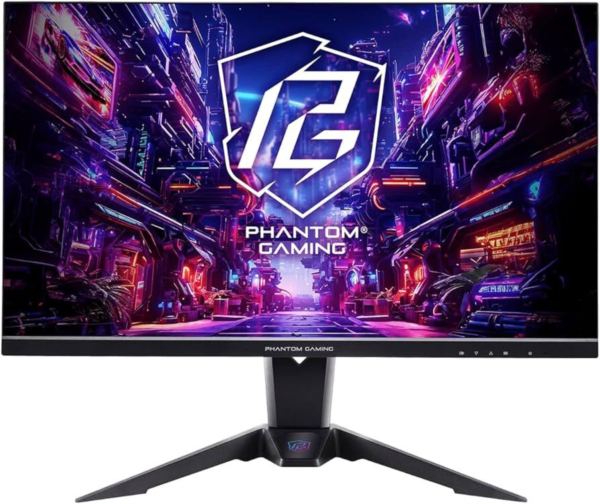 ASRock Gaming Monitor PG27QRT2A, 27″, QHD, VA, 180Hz, 1ms, WiFi Antenna, Curved