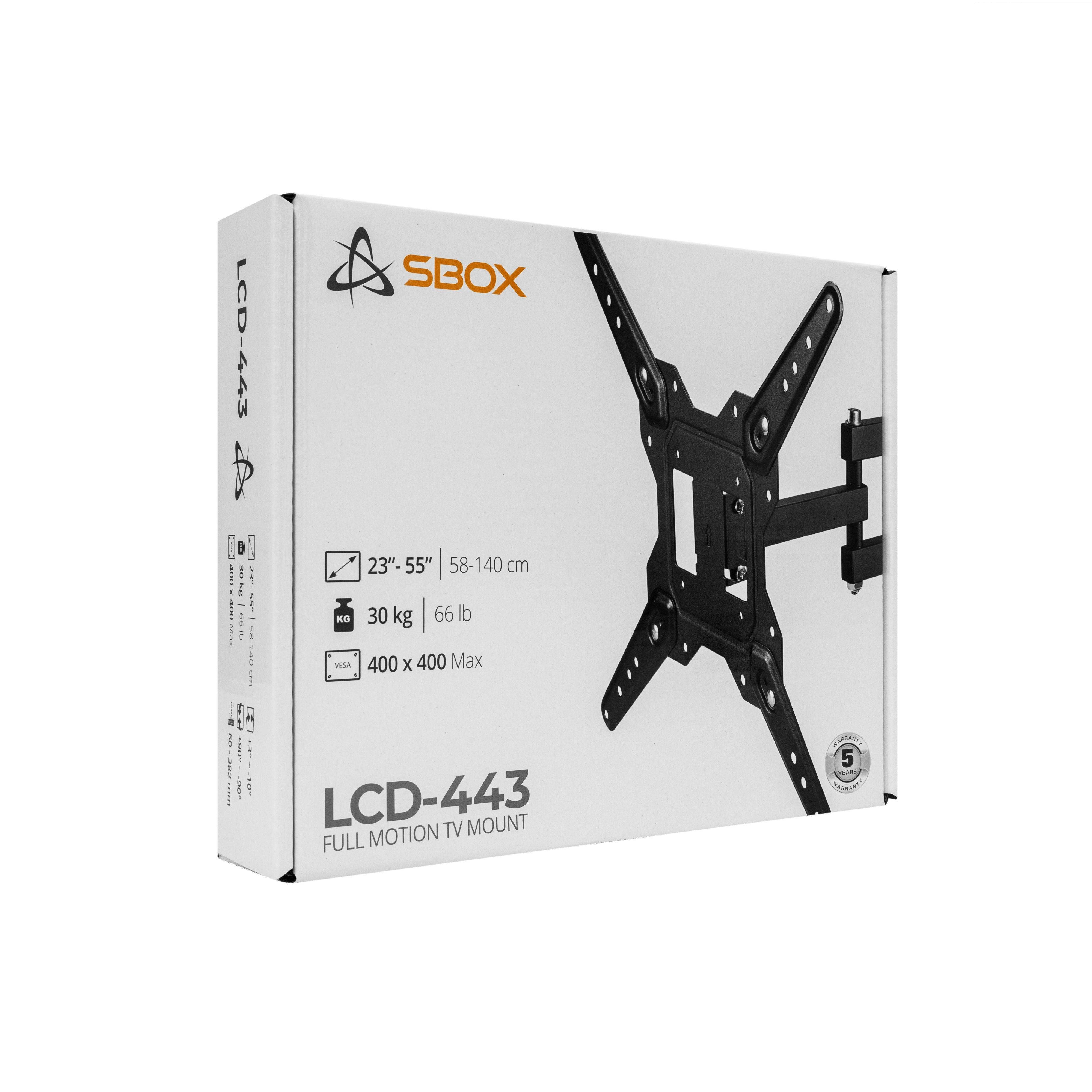 STALAK SBOX LCD-443 (23-55"/30kg/400×400)