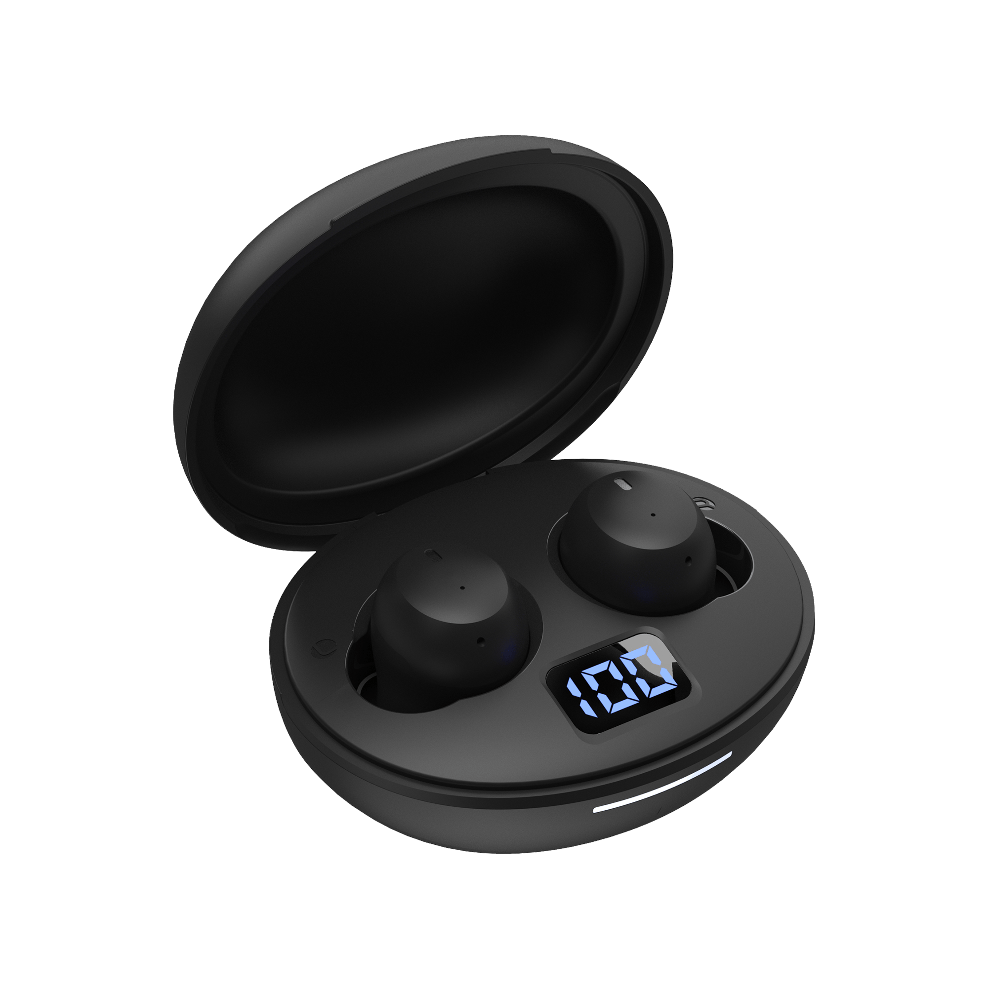 White Shark EARBUDS GEB-TWS-02 VORTEX Crne