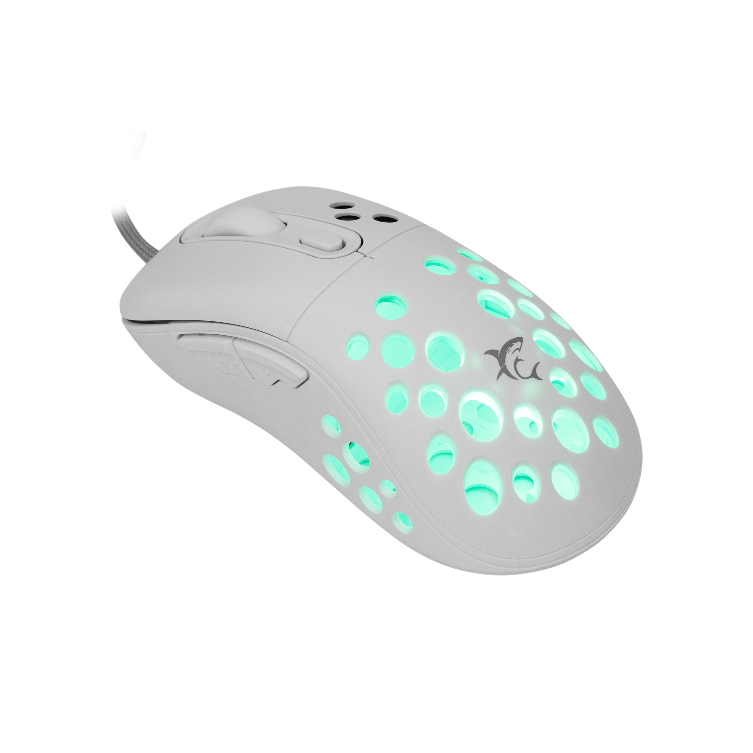 White Shark MIŠ GM-5013 AZRAEL / 12.800 DPI – Bijeli