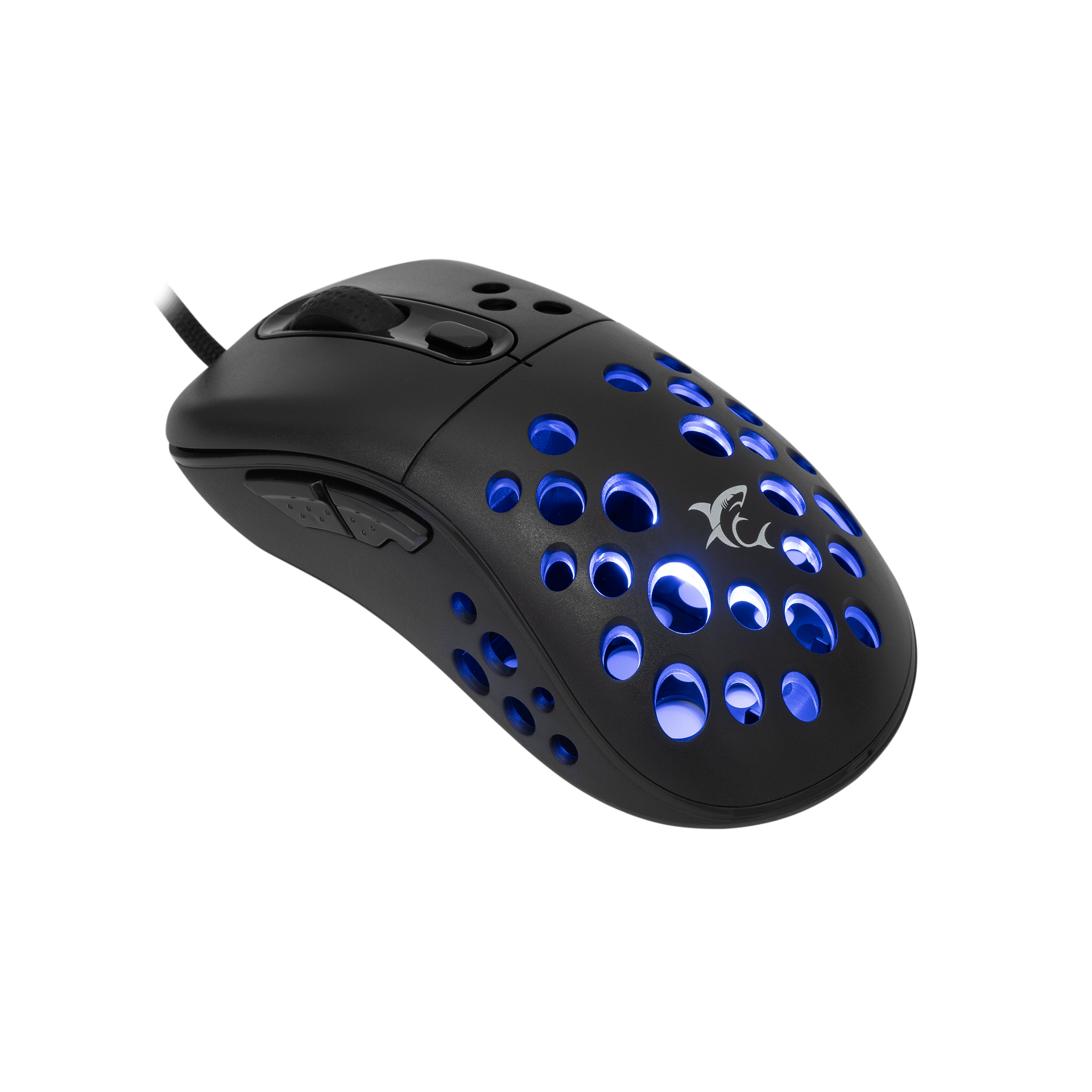 White Shark MIŠ GM-5013 AZRAEL / 12.800 DPI – Crni