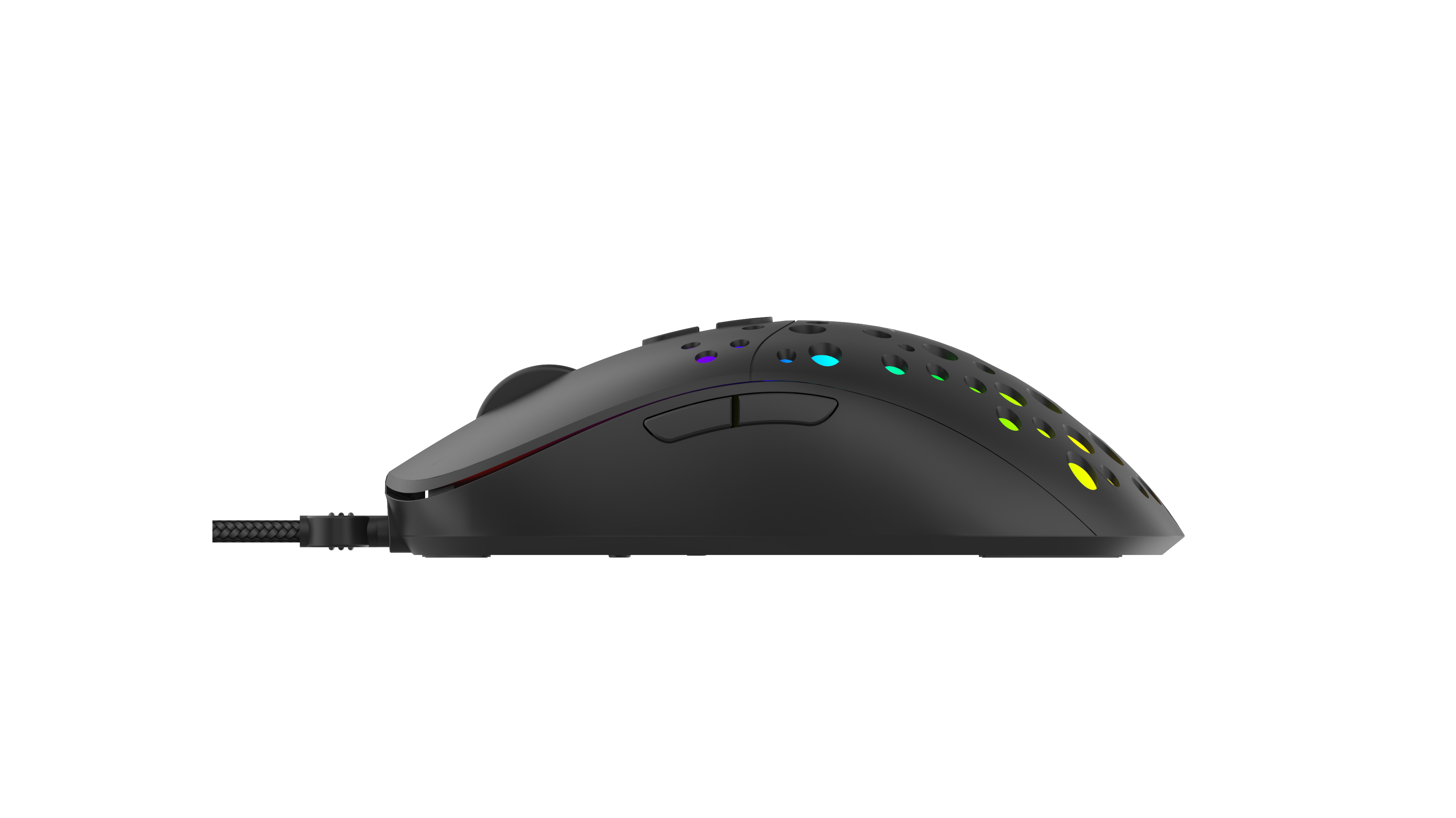 White Shark MIŠ GM-9004 TRISTAN-2 Crni RGB / 12.800 dpi