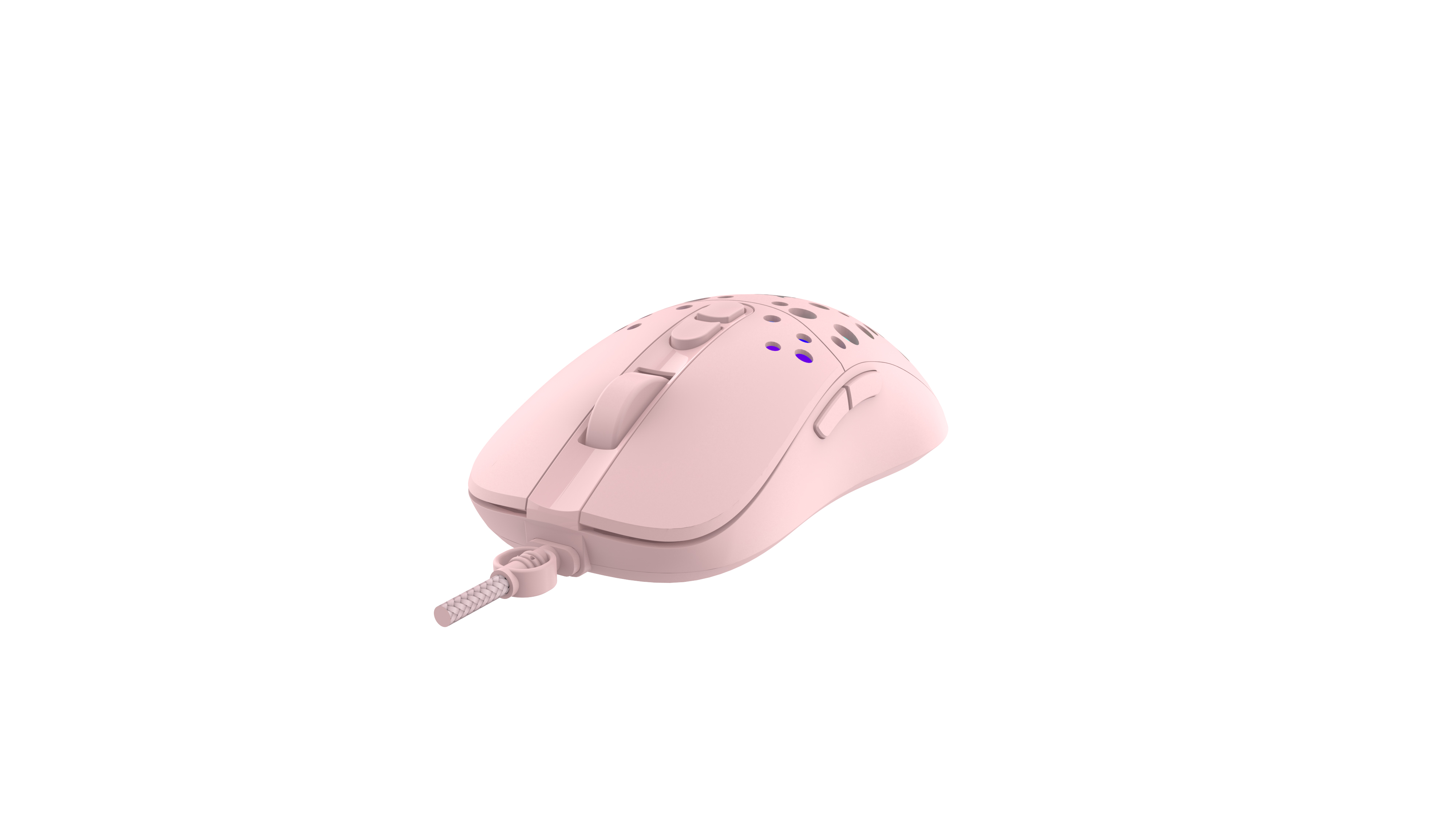 White Shark MIŠ GM-9004 TRISTAN-2 Roza RGB / 12.800 dpi