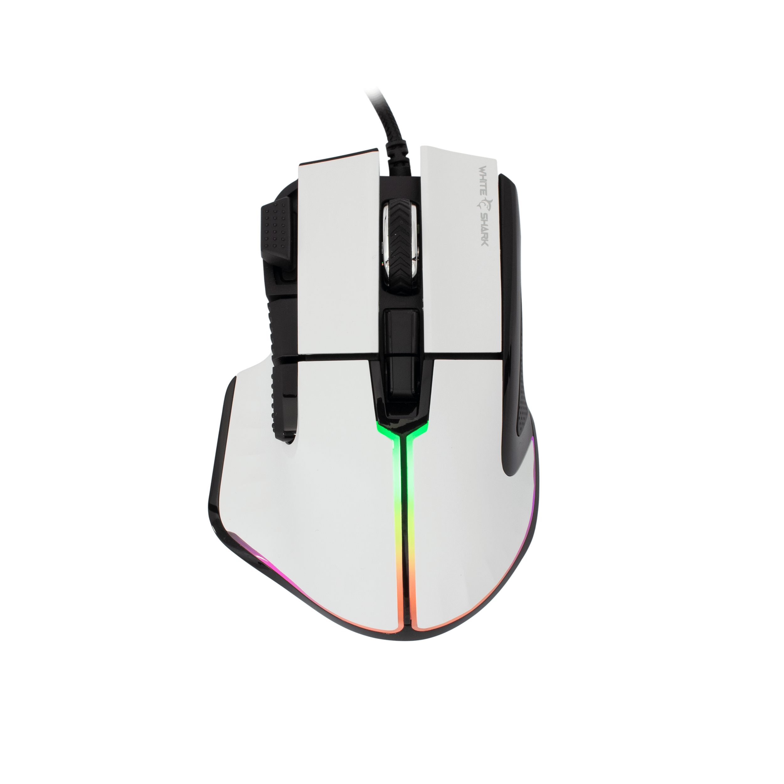 White Shark MIŠ GM-9006 MARROK Bijeli RGB / 12.000 dpi White Shark MIŠ GM-9006 MARROK Bijeli RGB / 12.000 dpi