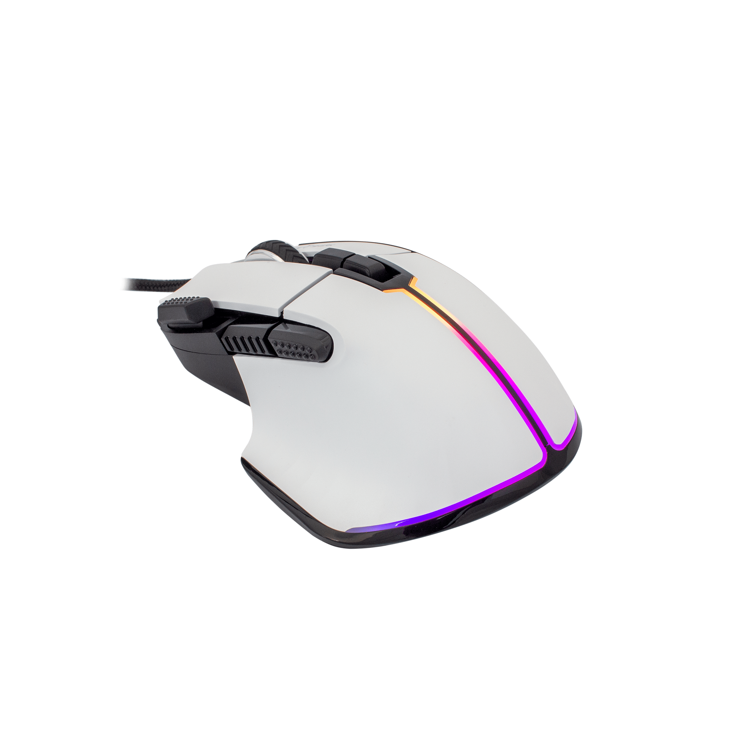 White Shark MIŠ GM-9006 MARROK Bijeli RGB / 12.000 dpi