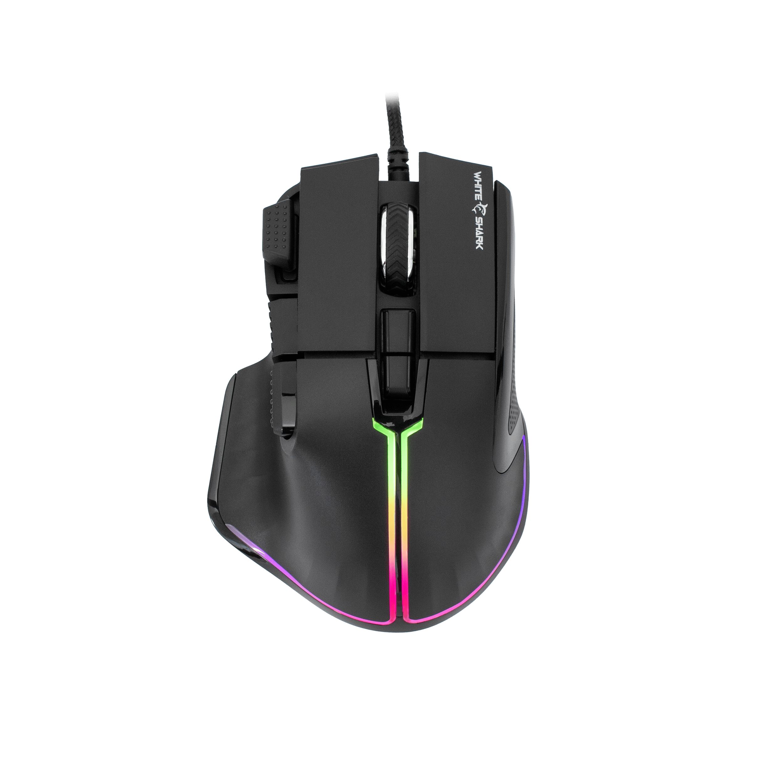 White Shark MIŠ GM-9006 MARROK Crni RGB / 12.000 dpi White Shark MIŠ GM-9006 MARROK Crni RGB / 12.000 dpi