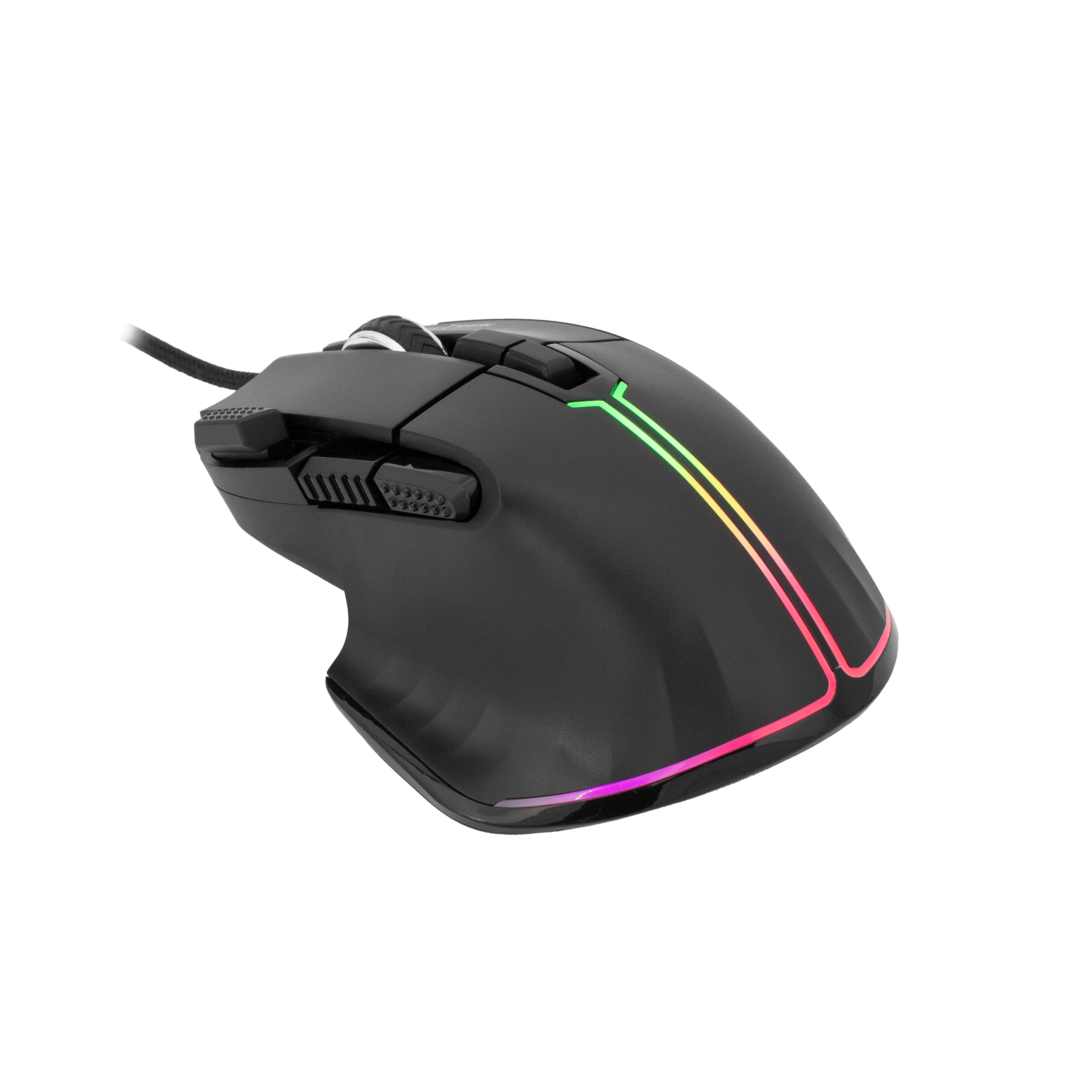 White Shark MIŠ GM-9006 MARROK Crni RGB / 12.000 dpi