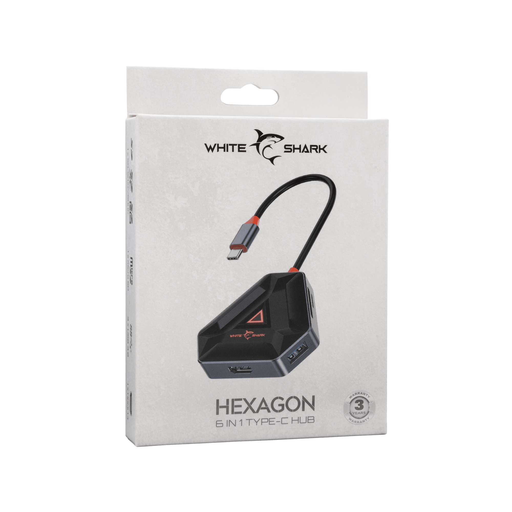 White Shark MIŠ WGM-5019 DAGONET / 24.000 DPI – Bijeli / Wireless