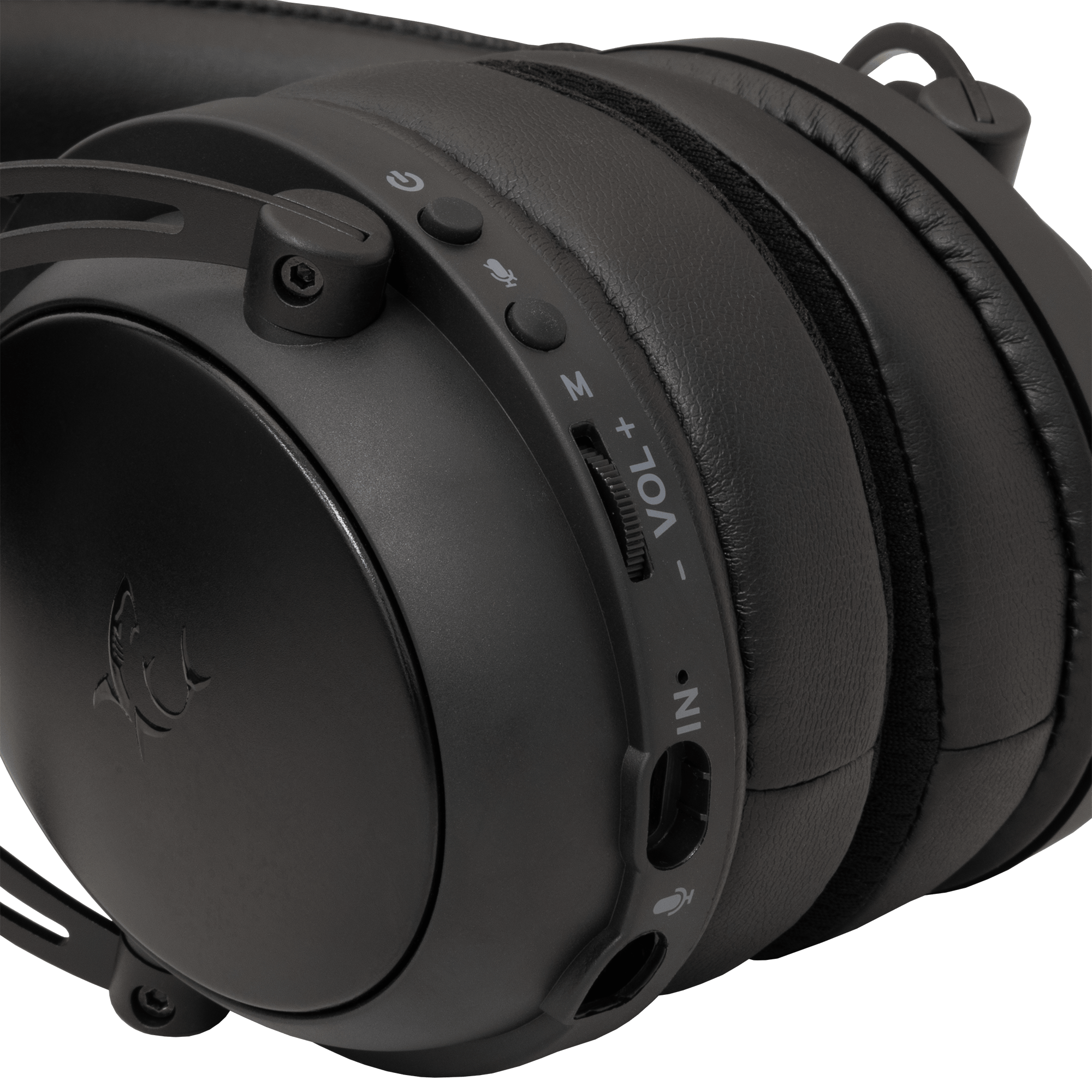 White Shark HEADSET WGH-2443 GORILLA PRO Crne – Bežične