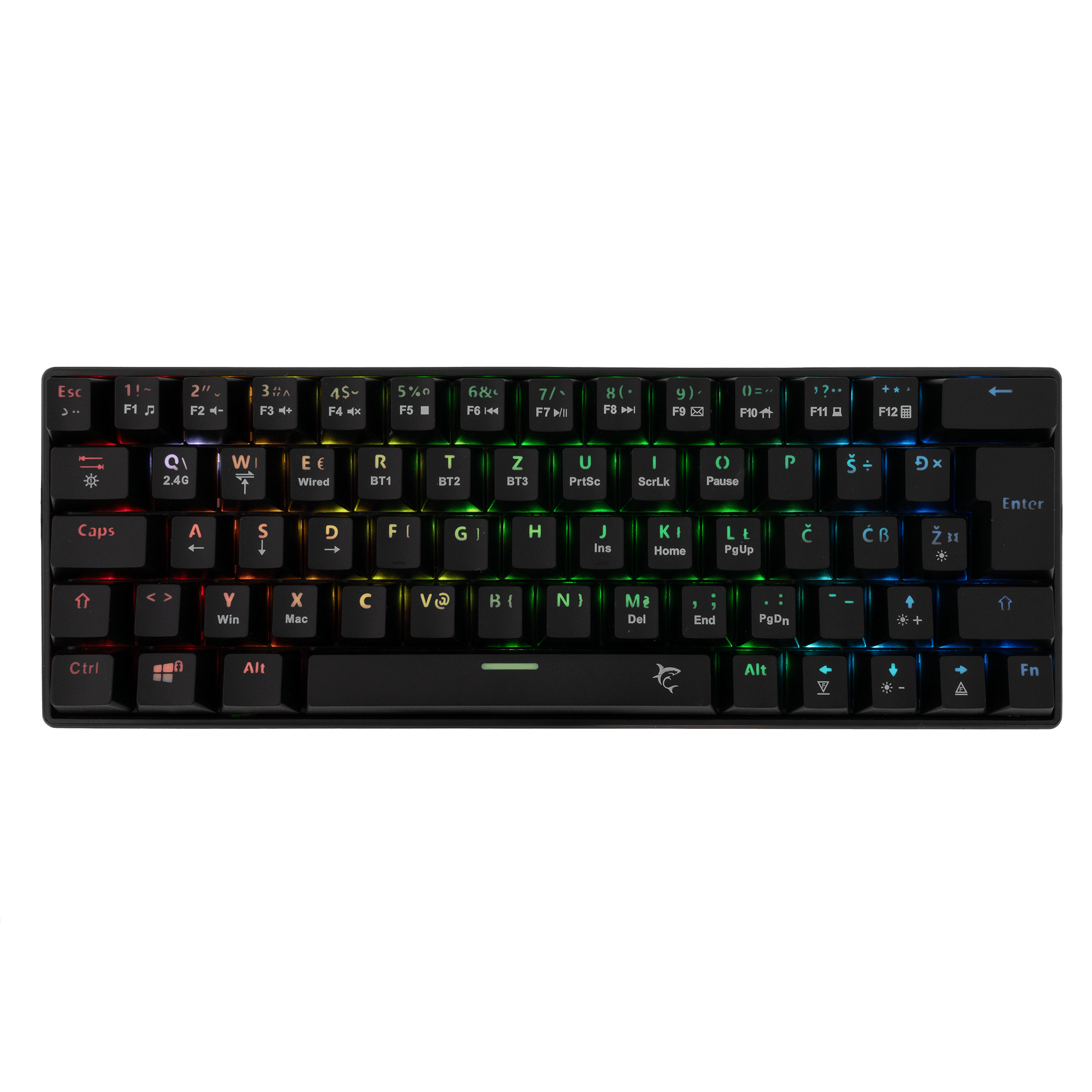 White Shark PL TIPKOVNICA GK-003112 KAIKEN / HR – Wireless White Shark PL TIPKOVNICA GK-003112 KAIKEN / HR – Wireless