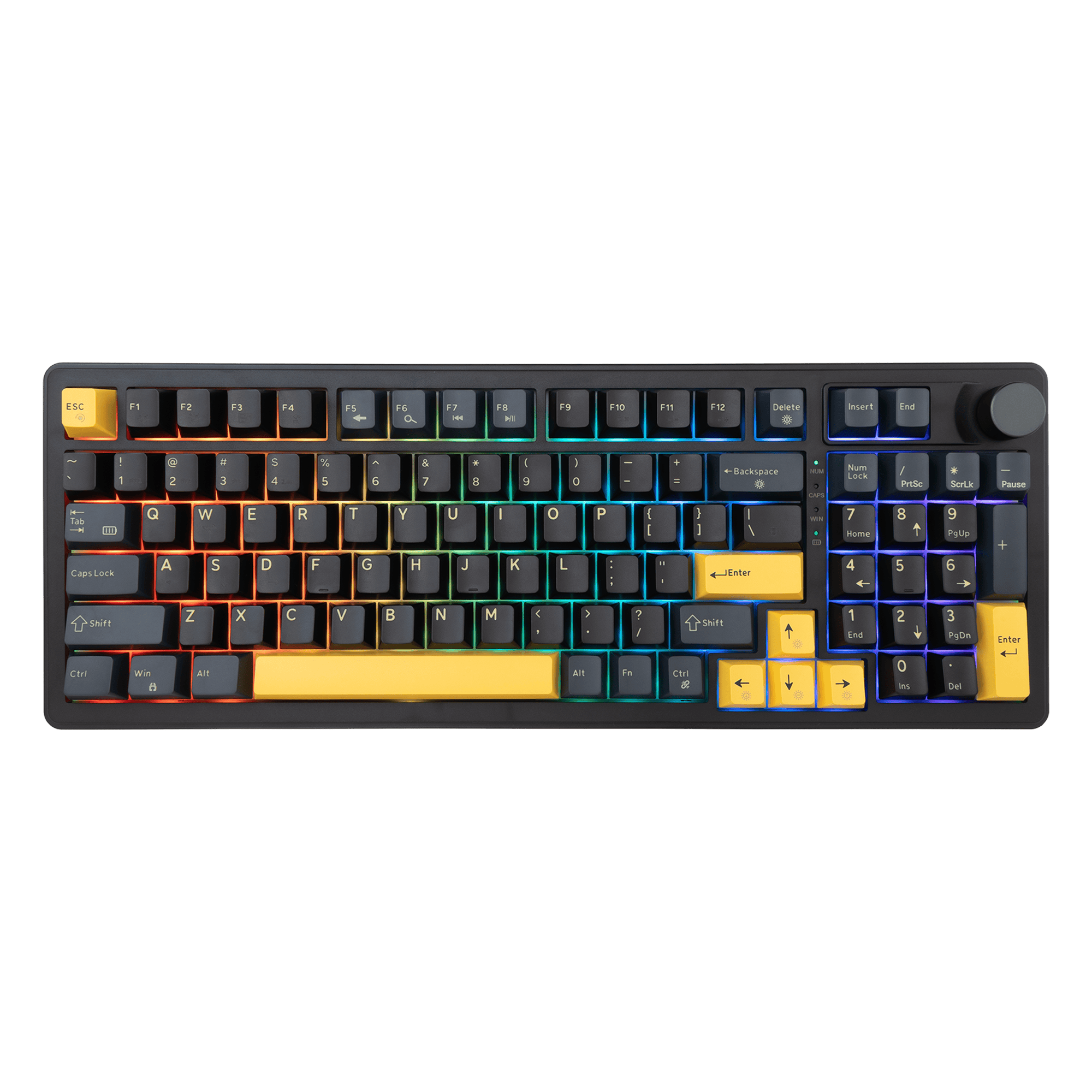 White Shark PL TIPKOVNICA GK-007151 EXCALIBUR L Crna/ US