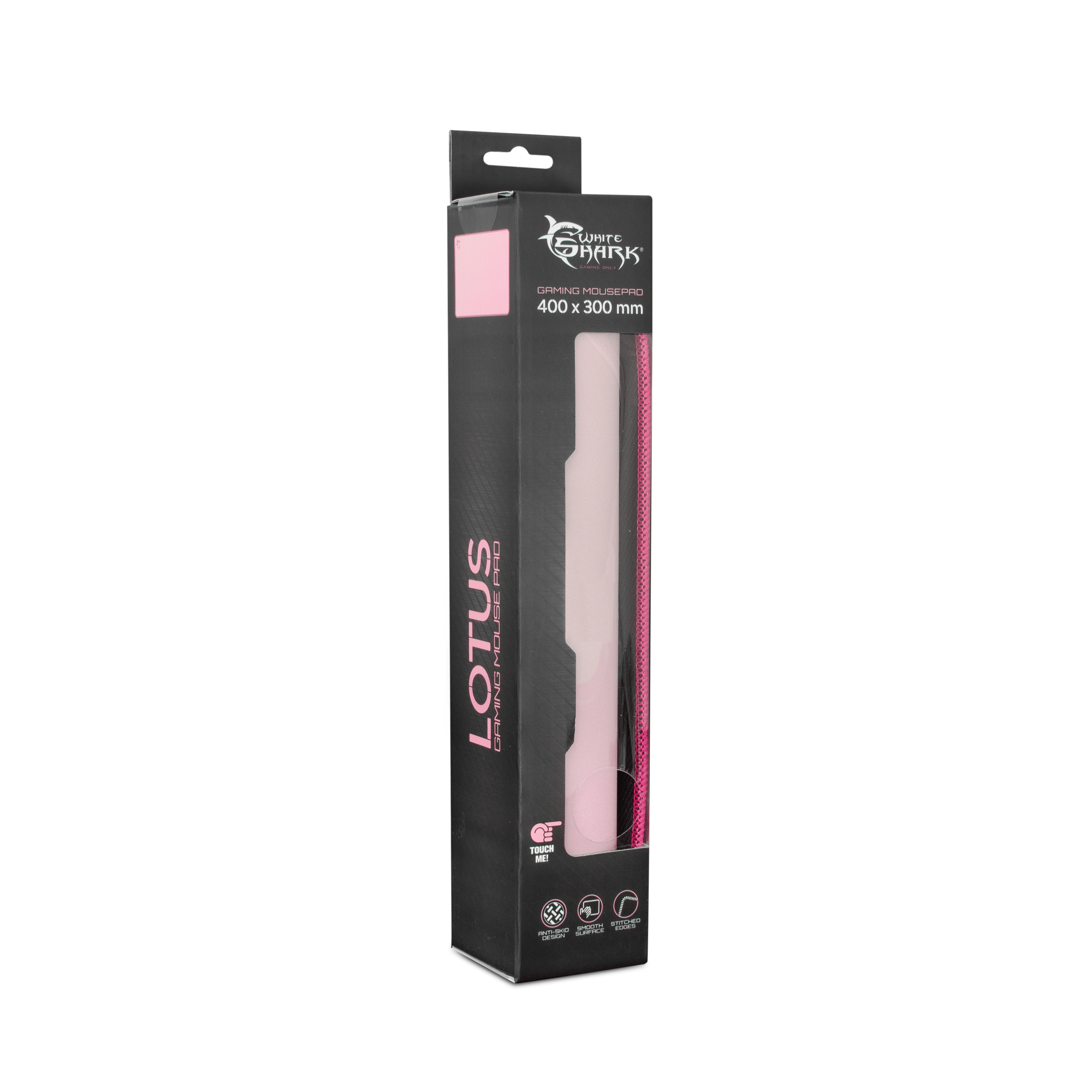 White Shark PODLOGA ZA MIŠ MP-2100 LOTUS Pink 40x30cm