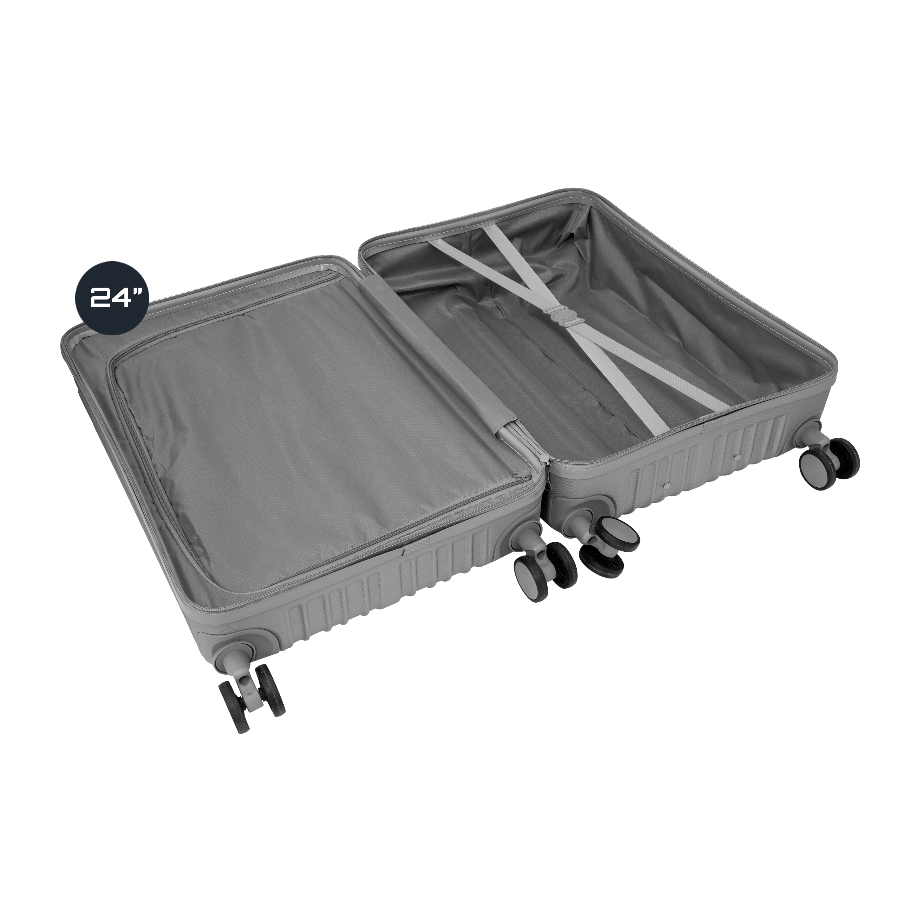 White Shark PROMO TROLLY CASE GUARDIAN-BUNDLE 20" + 24"