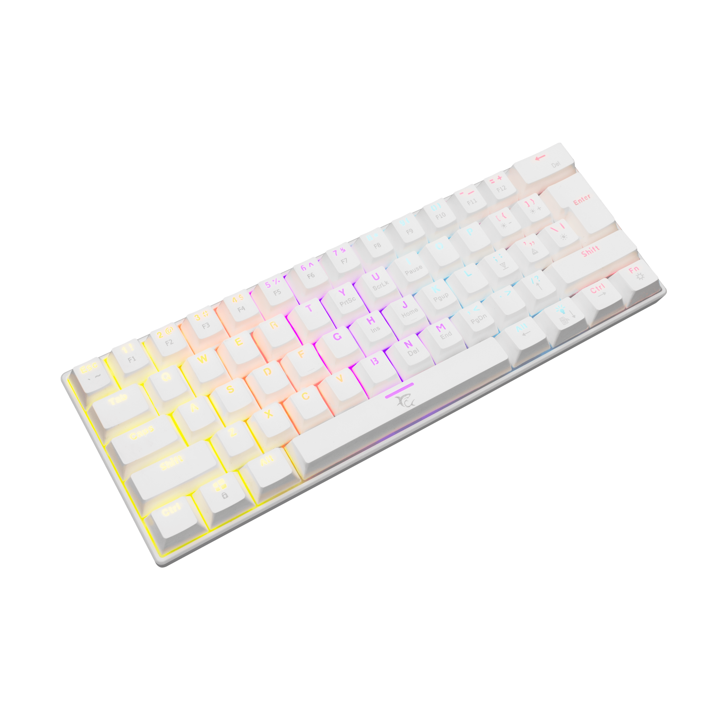 White Shark TIPKOVNICA GK-2022 SHINOBI Bijela – Meh. / HR – PLAVI.SW