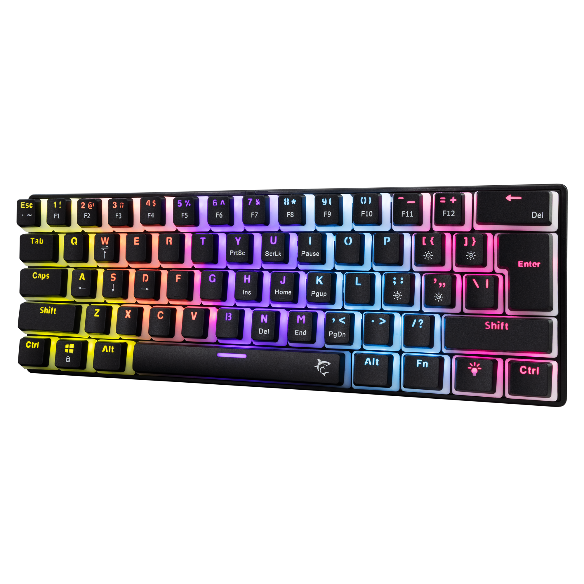 White Shark TIPKOVNICA GK-2202 ASHIKO-2 Crna / US / BLUE.SW.