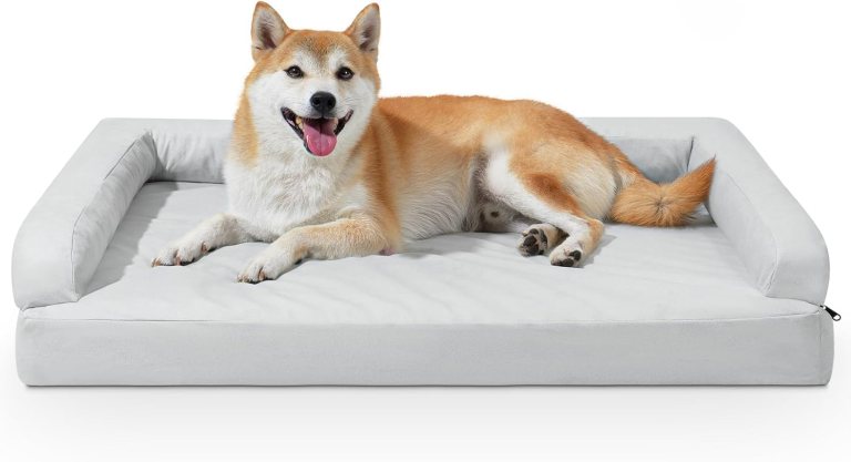 Chew Proof Orthopedic Dog Bed for Large Dogs – Indestructible Waterproof Sofa-Style Pet Couch, Large Washable Anti-Slip Dog Bed 36″×27″×6.7″ Gray Chew Proof Orthopedic Dog Bed for Large Dogs – Indestructible Waterproof Sofa-Style Pet Couch, Large Washable Anti-Slip Dog Bed 36″×27″×6.7″ Gray