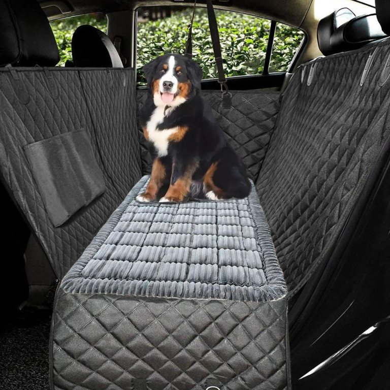 Non-Slip Dog Bed Mat for Car, Fuzzy Backseat Pet Mat, Travel Pet-Friendly Seat Cover for Cars, Compatible with Backseat Extenders and Seat Protectors 24.8×54 inch Non-Slip Dog Bed Mat for Car, Fuzzy Backseat Pet Mat, Travel Pet-Friendly Seat Cover for Cars, Compatible with Backseat Extenders and Seat Protectors 24.8×54 inch