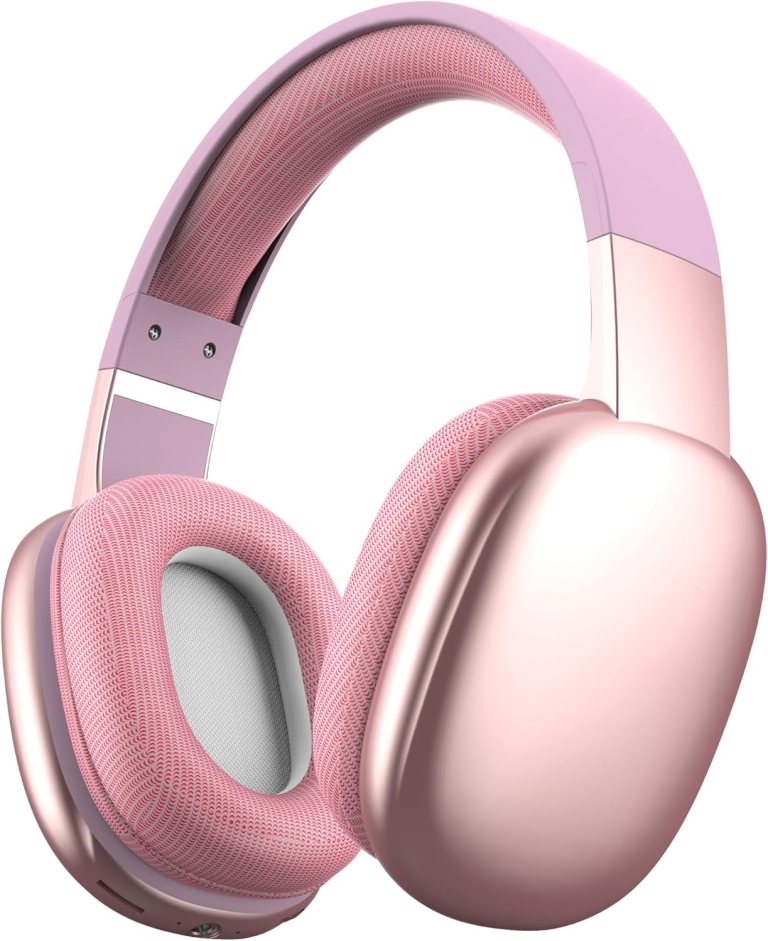 Gabba Goods Wireless Over Ear Bluetooth Headphones with Microphone – Wireless Headset -Noise Reduction – Bluetooth, Wired,Built in Micro SD for Travel, Home, Work TV,PC,Gaming,Cellphone (Pink) Gabba Goods Wireless Over Ear Bluetooth Headphones with Microphone – Wireless Headset -Noise Reduction – Bluetooth, Wired,Built in Micro SD for Travel, Home, Work TV,PC,Gaming,Cellphone (Pink)