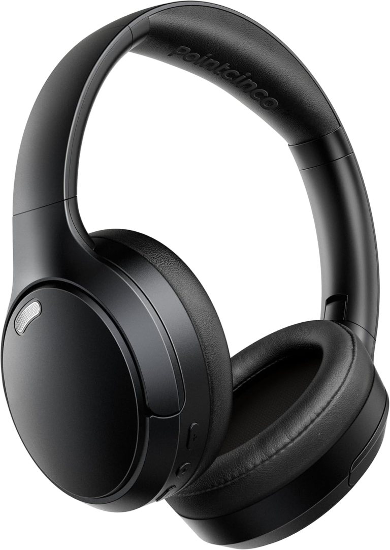 Bluetooth Headphones, Wireless Over Ear Headphones with HiFi Stereo Microphone, Foldable Lightweight On Ear 5.4 Headphones with Deep Bass for Cellphone/Travel/Office/Home(Black) Bluetooth Headphones, Wireless Over Ear Headphones with HiFi Stereo Microphone, Foldable Lightweight On Ear 5.4 Headphones with Deep Bass for Cellphone/Travel/Office/Home(Black)