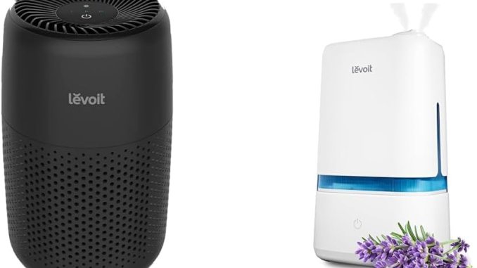 Levoite air purifier for bedroom home, 3 -in -1 filter cleaner with fragrance sponge for better sleep and 4l humidifier for bedroom large rooms and essential oil diffuser, cool cool fog for the house Levoite air purifier for bedroom home, 3 -in -1 filter cleaner with fragrance sponge for better sleep and 4l humidifier for bedroom large rooms and essential oil diffuser, cool cool fog for the house