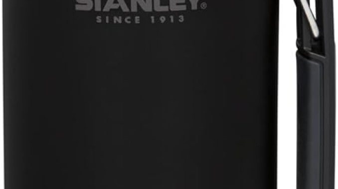 Stanley Classic Legendary Vacuum Bottle 1.5 QT | Wide mouth with leakproof cup lid | Keep the drink warm or cool. Packable for travel Untouched stainless steel thermos | BPA-Free | Black 2.0 Stanley Classic Legendary Vacuum Bottle 1.5 QT | Wide mouth with leakproof cup lid | Keep the drink warm or cool. Packable for travel Untouched stainless steel thermos | BPA-Free | Black 2.0