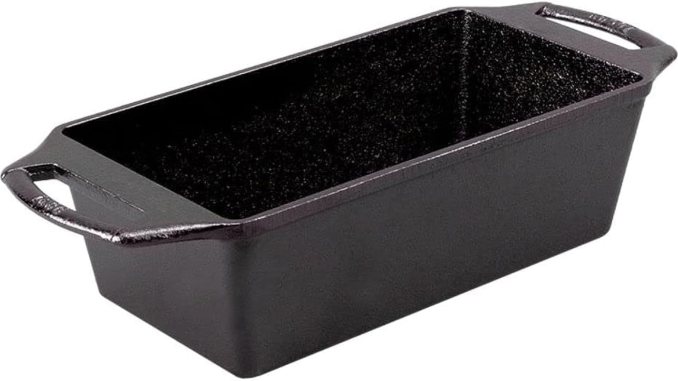 Lodge Cast Iron Loof PAN 8.5×4.5 inch, Black Lodge Cast Iron Loof PAN 8.5×4.5 inch, Black