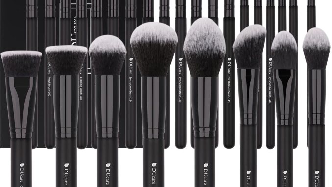 Ducare Professional Makeup Brush Set 27pcs Makeup Brush Set Premium Synthetic Kabuki Foundation Blending Face Powder Blush Concealer Eye Shadow Brush Ducare Professional Makeup Brush Set 27pcs Makeup Brush Set Premium Synthetic Kabuki Foundation Blending Face Powder Blush Concealer Eye Shadow Brush