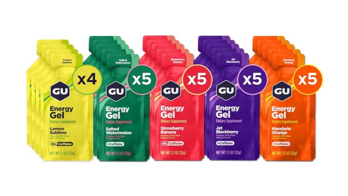 GU Energy Original Sports Nutrition Energy Gayle, Vegetarian, Glutean-Frew, Kosher, and Dairy-Free on-the-Go Energy for a workout, 24-account, mixed fruity flavor GU Energy Original Sports Nutrition Energy Gayle, Vegetarian, Glutean-Frew, Kosher, and Dairy-Free on-the-Go Energy for a workout, 24-account, mixed fruity flavor