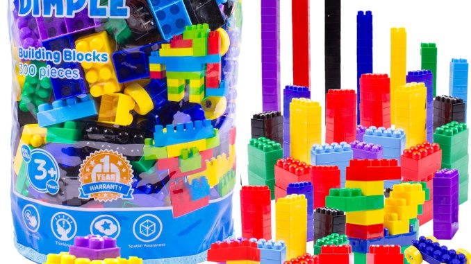 Dimple Building Block (300 pc) stacking toys and puzzle games for toddlers (300 pcs) to learn Montessori Toys, Educational Baby Block Age 3+ Baby and Girl Birthday for Baby Children’s and Girl Birthday Dimple Building Block (300 pc) stacking toys and puzzle games for toddlers (300 pcs) to learn Montessori Toys, Educational Baby Block Age 3+ Baby and Girl Birthday for Baby Children’s and Girl Birthday
