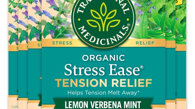 Traditional Medicine Organic Relaxation Tea Cinnamon, Stress Ease Cinnamon 96 Count (6 Pack) Traditional Medicine Organic Relaxation Tea Cinnamon, Stress Ease Cinnamon 96 Count (6 Pack)