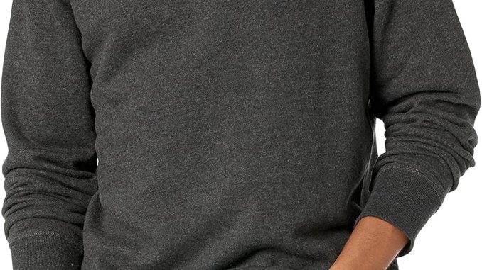 Amazon Essential Mains Flass Cruck Sweatshirt (Available in large and long sizes) Amazon Essential Mains Flass Cruck Sweatshirt (Available in large and long sizes)