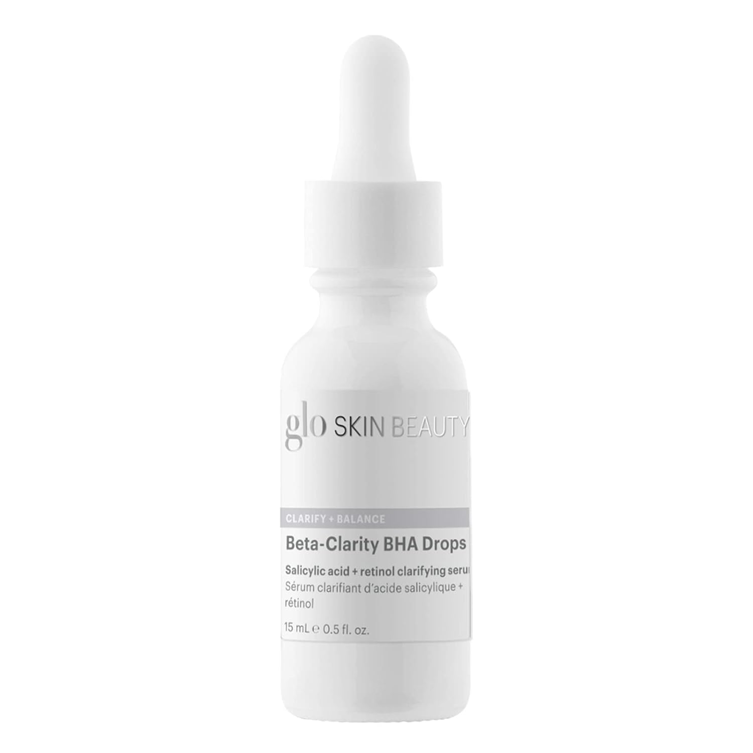 Glo Skin Beauty Beta-Clarity BHA Drops, Travel Size – Salicylic Acid + Retinol Clarifying Serum, Helps Refine & Rebalance for a Clearer, Brighter Complexion Glo Skin Beauty Beta-Clarity BHA Drops, Travel Size – Salicylic Acid + Retinol Clarifying Serum, Helps Refine & Rebalance for a Clearer, Brighter Complexion
