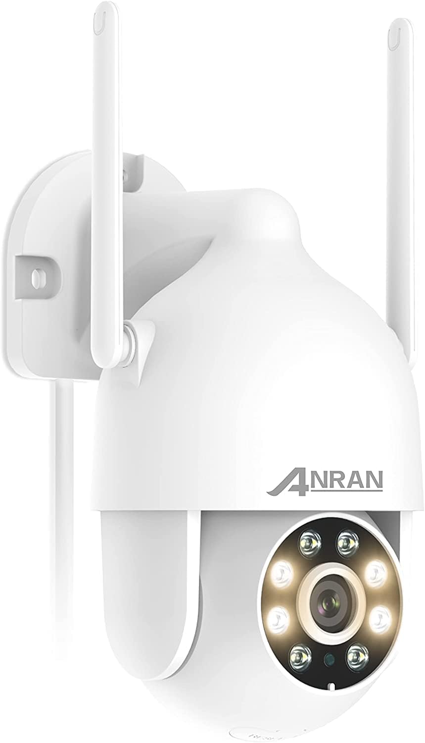 ANRAN 2K Outdoor Security Camera, 3MP WiFi Dome Surveillance Camera, PTZ Home Security Camera with 360° View and Motion Tracking, Siren, Color Night Vision, 2-Way Audio, Waterproof ANRAN 2K Outdoor Security Camera, 3MP WiFi Dome Surveillance Camera, PTZ Home Security Camera with 360° View and Motion Tracking, Siren, Color Night Vision, 2-Way Audio, Waterproof