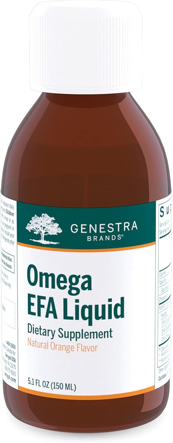 Genestra Brands Omega EFA Liquid | Supports Joint and Cardiovascular Health | 5.1 fl. oz. Genestra Brands Omega EFA Liquid | Supports Joint and Cardiovascular Health | 5.1 fl. oz.