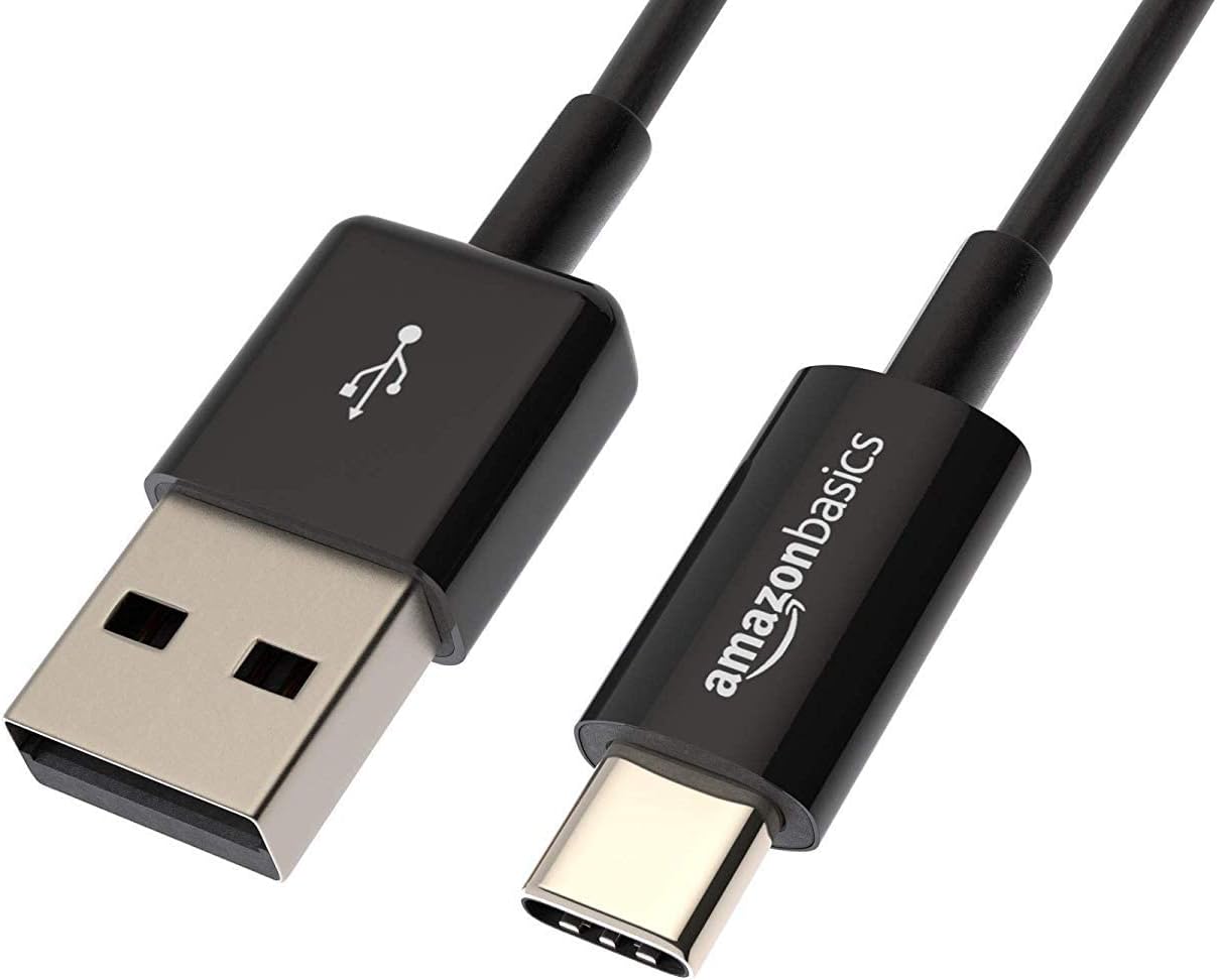 Amazon Basics USB-C to USB-A 2.0 Fast Charger Cable, 480Mbps Speed, USB-IF Certified, for Apple iPhone 15, iPad, Samsung Galaxy, Tablets, Laptops, 3 Foot, Black Amazon Basics USB-C to USB-A 2.0 Fast Charger Cable, 480Mbps Speed, USB-IF Certified, for Apple iPhone 15, iPad, Samsung Galaxy, Tablets, Laptops, 3 Foot, Black