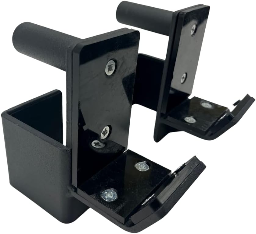 HulkFit 2.3-inch x 2.3-inch Pro Series Power Cage Squat Rack Attachments Accessories for Home Gym Strength Training Exercise Equipment | Bench Press, Squats, and Deadlifts HulkFit 2.3-inch x 2.3-inch Pro Series Power Cage Squat Rack Attachments Accessories for Home Gym Strength Training Exercise Equipment | Bench Press, Squats, and Deadlifts