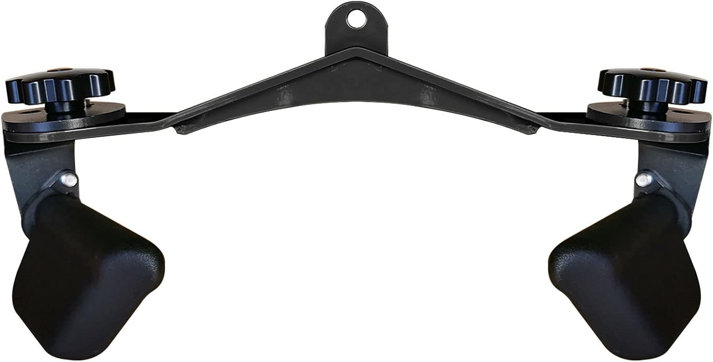 KORIKAHM Home Gym Fitness Spreader Bar, Multi-Grip Wide Lat Pull Down Bar, Neutral Grip Handle, Lat Pulldown Attachments Long Bar for Cable Pulley System Machine, T-bar Row Landmine Attachment KORIKAHM Home Gym Fitness Spreader Bar, Multi-Grip Wide Lat Pull Down Bar, Neutral Grip Handle, Lat Pulldown Attachments Long Bar for Cable Pulley System Machine, T-bar Row Landmine Attachment
