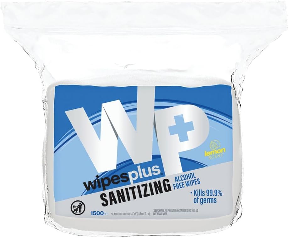 Hand Sanitizing Wipes Refill Bag Alcohol-Free Wipe for Restaurant and Retail, 1600 Count, (4 Packs of 400 Sheets) Hand Sanitizing Wipes Refill Bag Alcohol-Free Wipe for Restaurant and Retail, 1600 Count, (4 Packs of 400 Sheets)