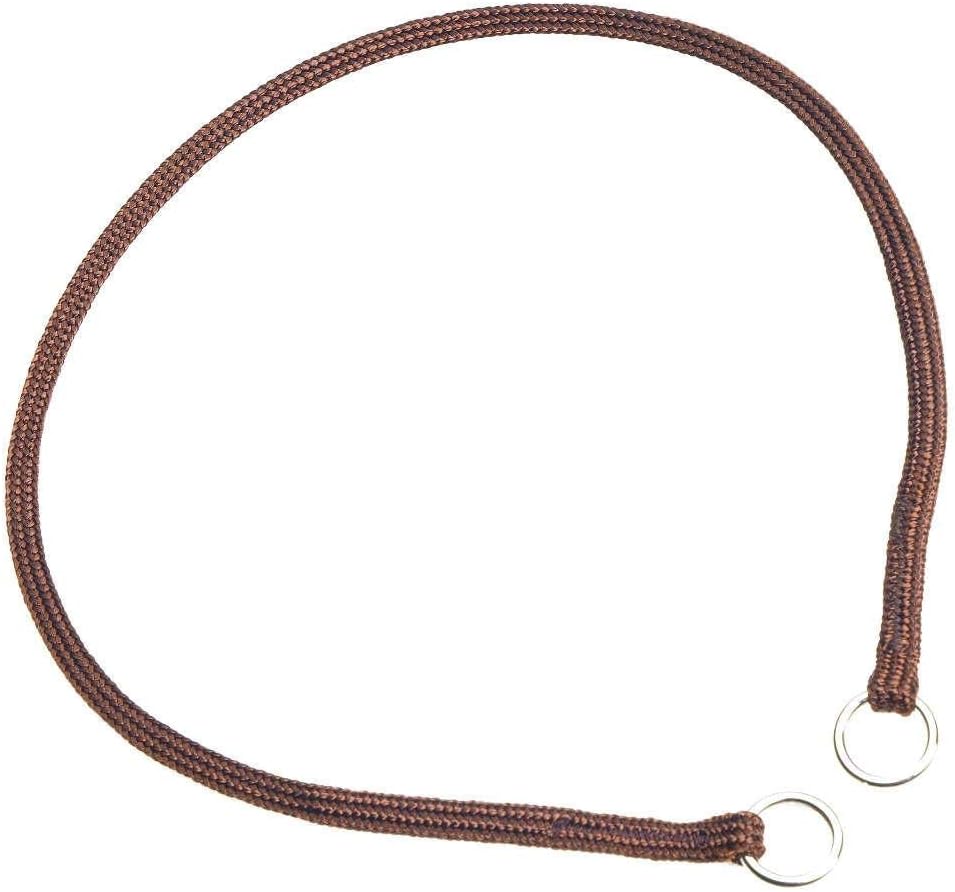 Mendota Pet Petite Slip Collar – Nylon Dog Collar – Made in The USA – Brown, 3/8 in x 20 in (Heavy) Mendota Pet Petite Slip Collar – Nylon Dog Collar – Made in The USA – Brown, 3/8 in x 20 in (Heavy)