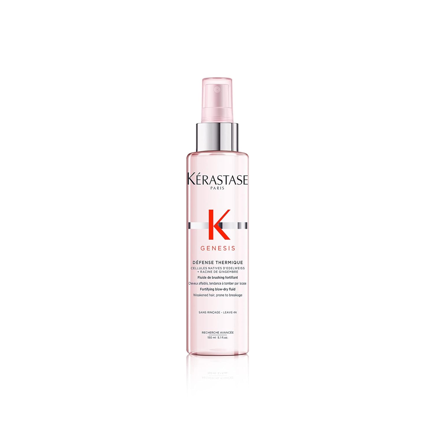 KERASTASE Genesis Blow Dry Primer | Heat Protectant for Weak or Damaged Hair | Anti-Breakage | Detangles and Hydrates without Frizz | Sulfate Free | Defense Thermique | 5.1 Fl Oz KERASTASE Genesis Blow Dry Primer | Heat Protectant for Weak or Damaged Hair | Anti-Breakage | Detangles and Hydrates without Frizz | Sulfate Free | Defense Thermique | 5.1 Fl Oz