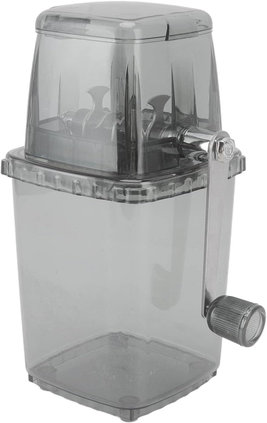 Portable Manual Ice Crusher, Small Household Ice Shaver, Hand Operated Crank Shaved Ice Maker for Home(ray) Portable Manual Ice Crusher, Small Household Ice Shaver, Hand Operated Crank Shaved Ice Maker for Home(ray)