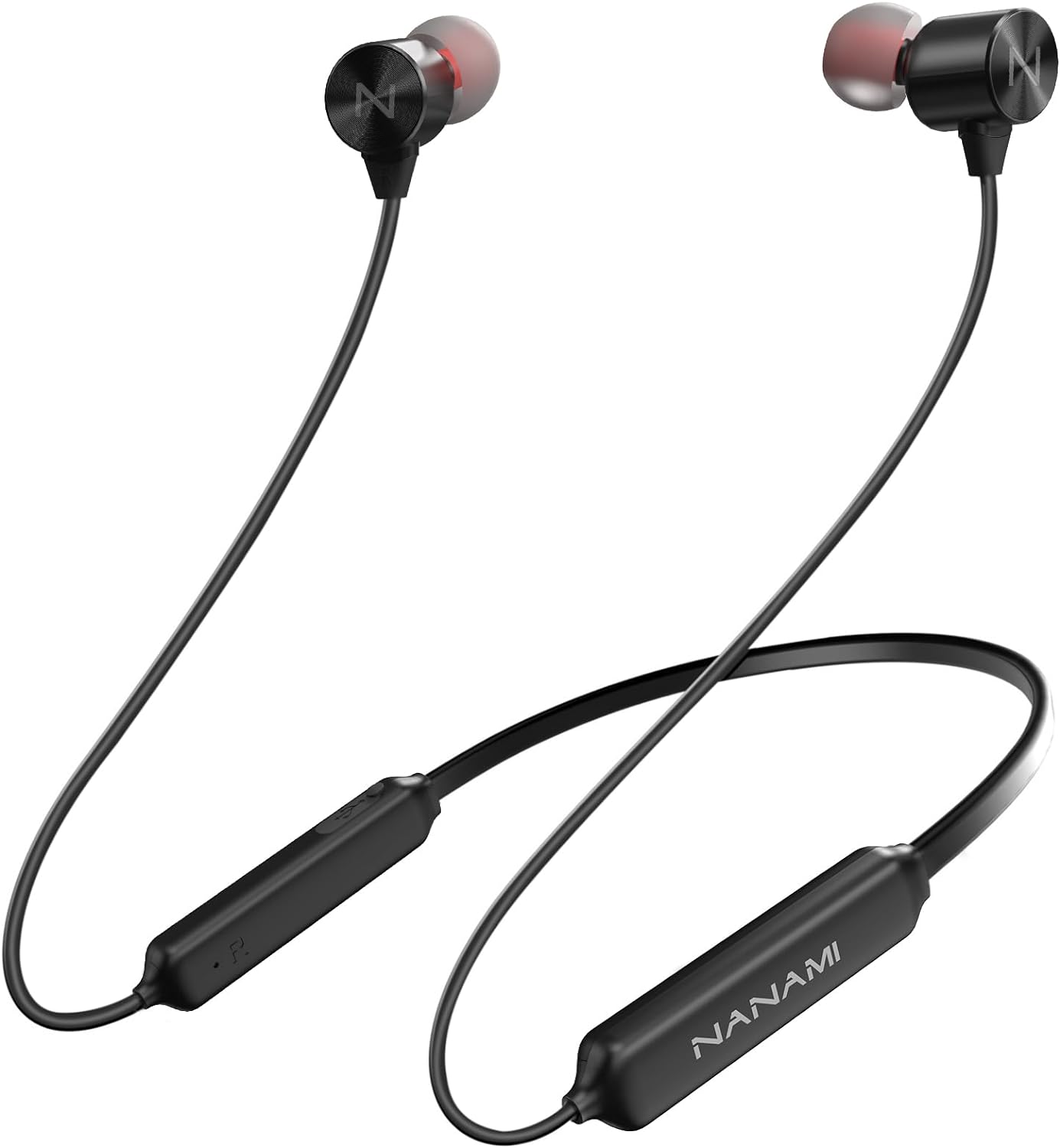 NANAMI Earbuds, Update Bluetooth Wireless Headphones, IPX7 Waterproof, in-Ear Earphones with Mic, Magnetic Neckband, HiFi Stereo Deep Bass Noise Cancellation Headsets,18 Hours Playtime for Gym,Sports NANAMI Earbuds, Update Bluetooth Wireless Headphones, IPX7 Waterproof, in-Ear Earphones with Mic, Magnetic Neckband, HiFi Stereo Deep Bass Noise Cancellation Headsets,18 Hours Playtime for Gym,Sports