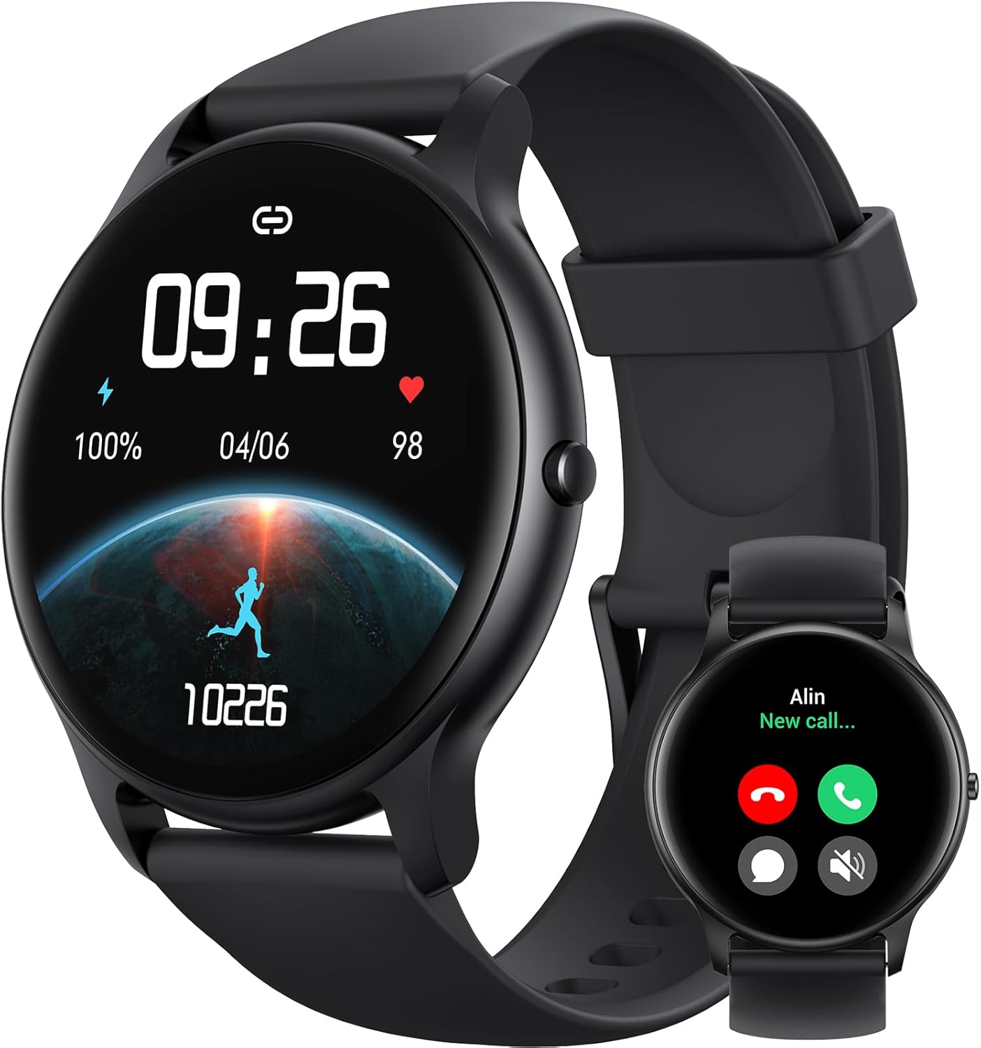 Parsonver Smart Watch for Men Women(Answer/Make Calls), HD Screen Fitness Tracker IP68 Waterproof 100+ Sport Modes, Heart Rate Sleep Monitor, Pedometer, Smartwatch for Android Phones/iPhone Compatible Parsonver Smart Watch for Men Women(Answer/Make Calls), HD Screen Fitness Tracker IP68 Waterproof 100+ Sport Modes, Heart Rate Sleep Monitor, Pedometer, Smartwatch for Android Phones/iPhone Compatible