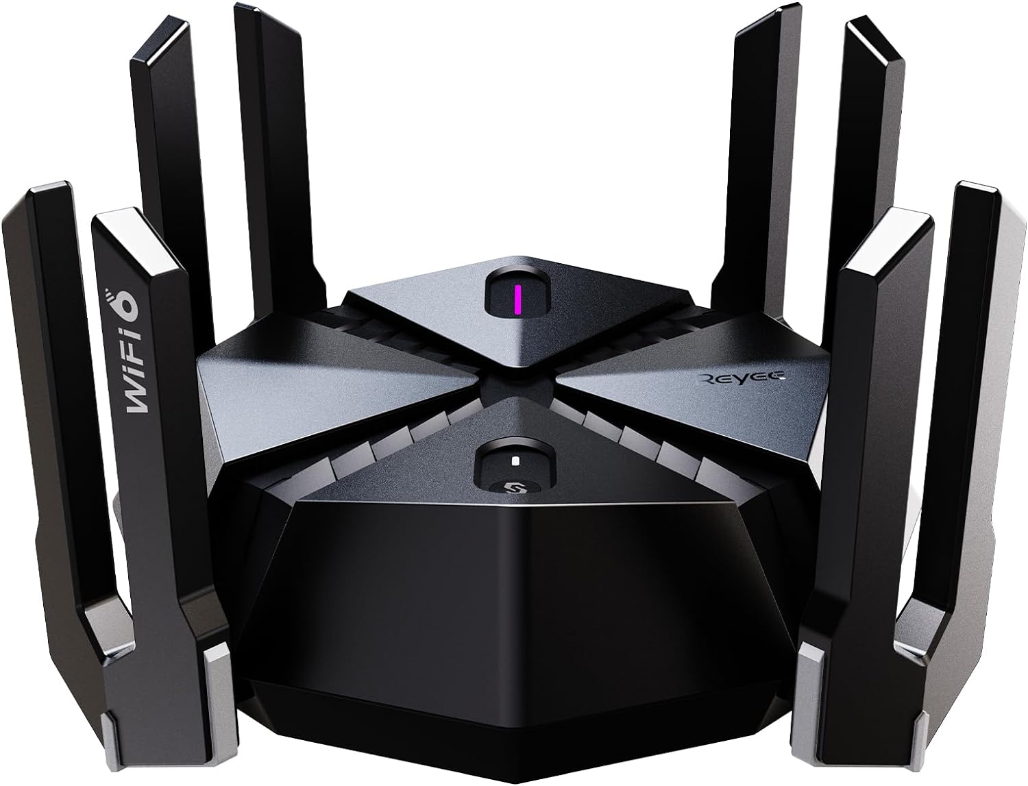 Reyee AX6000 WiFi 6 Router, Wireless 8-Stream Gaming Router, 8 FEMs, 2.5G WAN,2.0 GHz Quad-Core CPU, WPA3, Smart VPN for Large Home E6 Reyee AX6000 WiFi 6 Router, Wireless 8-Stream Gaming Router, 8 FEMs, 2.5G WAN,2.0 GHz Quad-Core CPU, WPA3, Smart VPN for Large Home E6