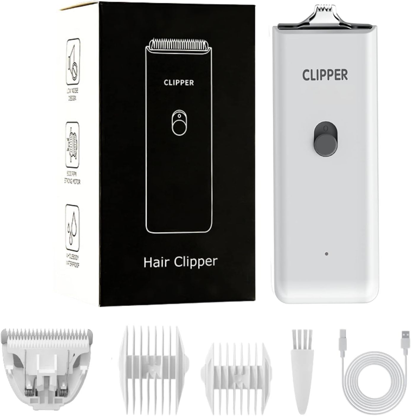 Dog Cat Home Hair Waterproof Clipper Portable Electric USB Rechargeable Pet Grooming Tools Low Noise Shaver Cordless Trimmer for Small and Large Pets Dog Cat Home Hair Waterproof Clipper Portable Electric USB Rechargeable Pet Grooming Tools Low Noise Shaver Cordless Trimmer for Small and Large Pets