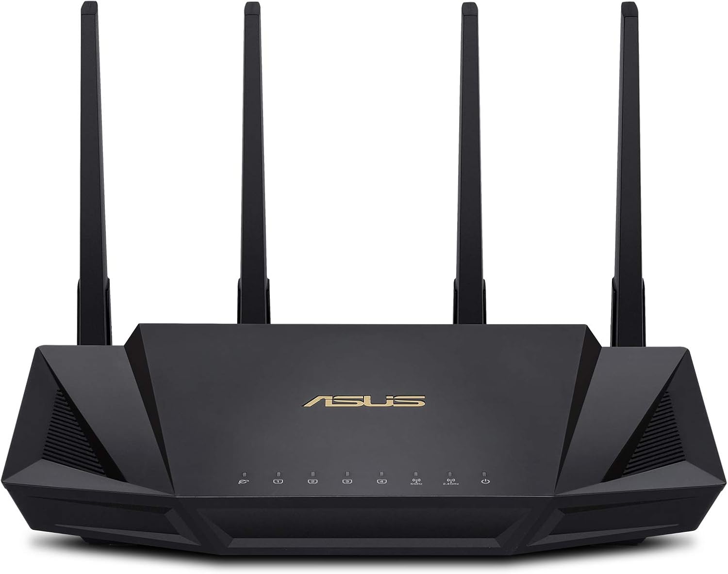 ASUS RT-AX3000 Ultra-Fast Dual Band Gigabit Wireless Router – Next Gen WiFi 6, Adaptive QoS, and AiProtection by Trend Micro | 1x WAN, 4x 1G LAN, 1x USB 3.0 – AiMesh Compatible ASUS RT-AX3000 Ultra-Fast Dual Band Gigabit Wireless Router – Next Gen WiFi 6, Adaptive QoS, and AiProtection by Trend Micro | 1x WAN, 4x 1G LAN, 1x USB 3.0 – AiMesh Compatible