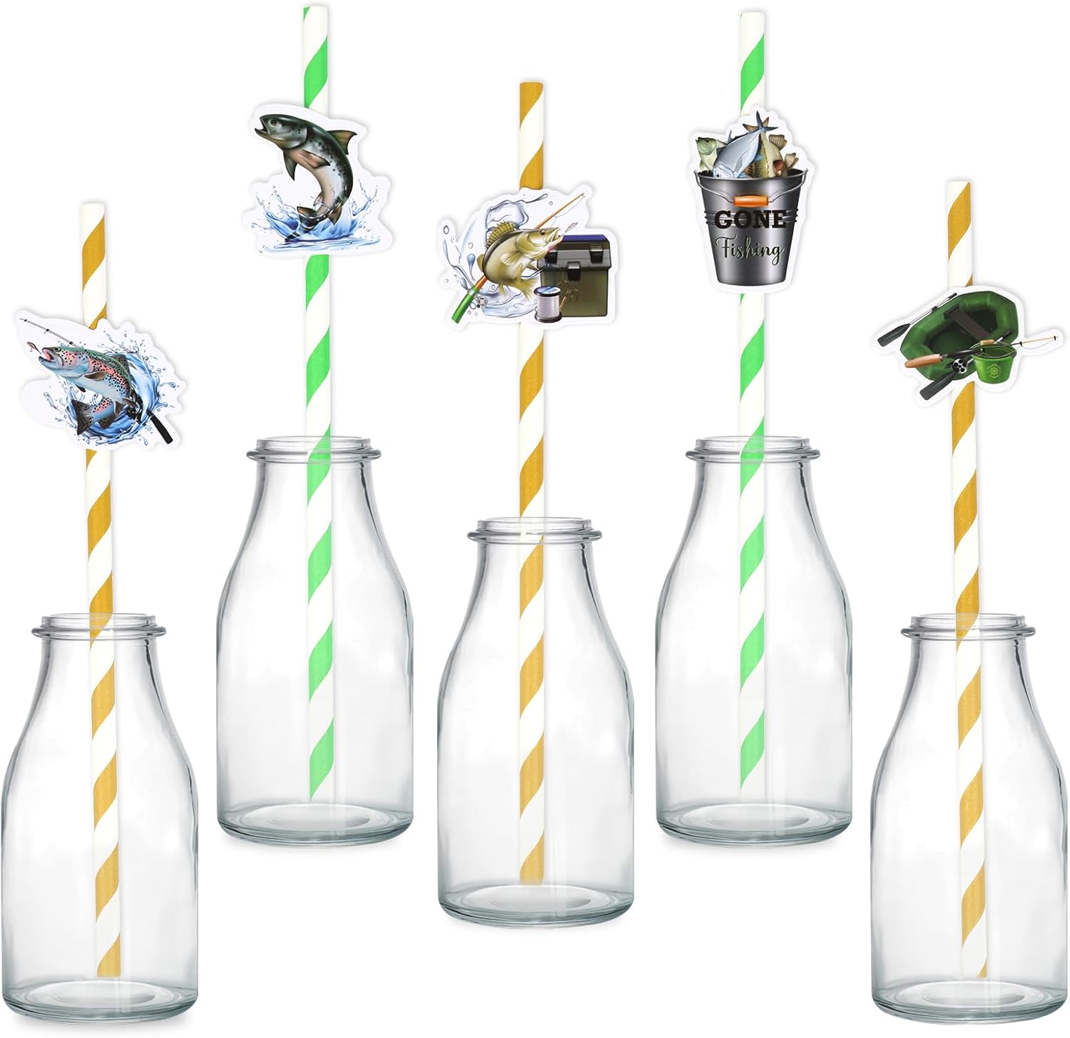 Serencatcher 50Pcs Gone Fishing Party Favors Straws, Gone Fishing Birthday Decorations with Fishing Paper Straws for Ofishally One Birthday Baby Shower a Little Fisherman is on the Way Party Supplies Serencatcher 50Pcs Gone Fishing Party Favors Straws, Gone Fishing Birthday Decorations with Fishing Paper Straws for Ofishally One Birthday Baby Shower a Little Fisherman is on the Way Party Supplies